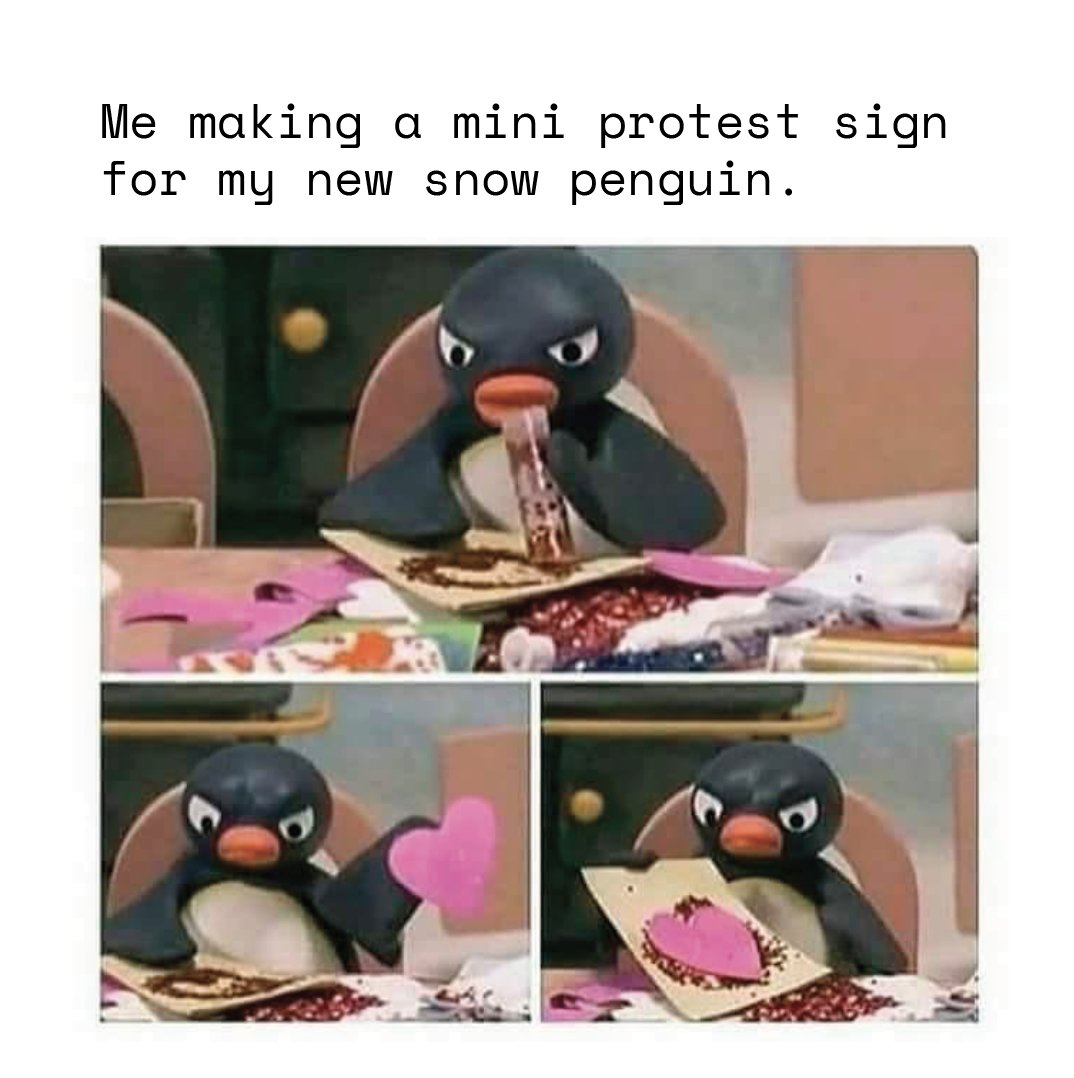 Show off your penguins! Join us in disputing further cuts to #ABPSE by building your own snow penguin and sharing it with us. Visit penguinsforpse.ca to learn more. 

<a href="/UASUualberta/">University of Alberta Students' Union</a> #SAMacEwan #PenguinsForPSE