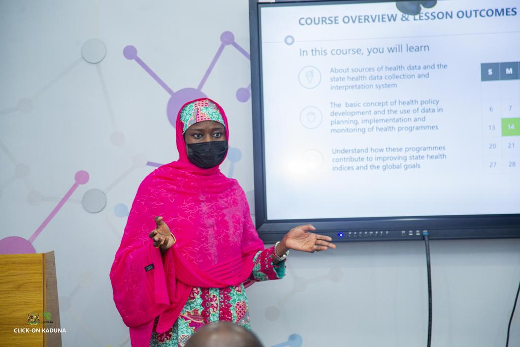 ClickOnKaduna's tweet photo. #MeetOurInstructor
Amina Ndaliman is a health system strengthening specialist with several years of experience implementing public health interventions in Northern Nigeria.
#ClickOnKadunaDSFP
#DataScience https://t.co/ZZyZ1NheEX