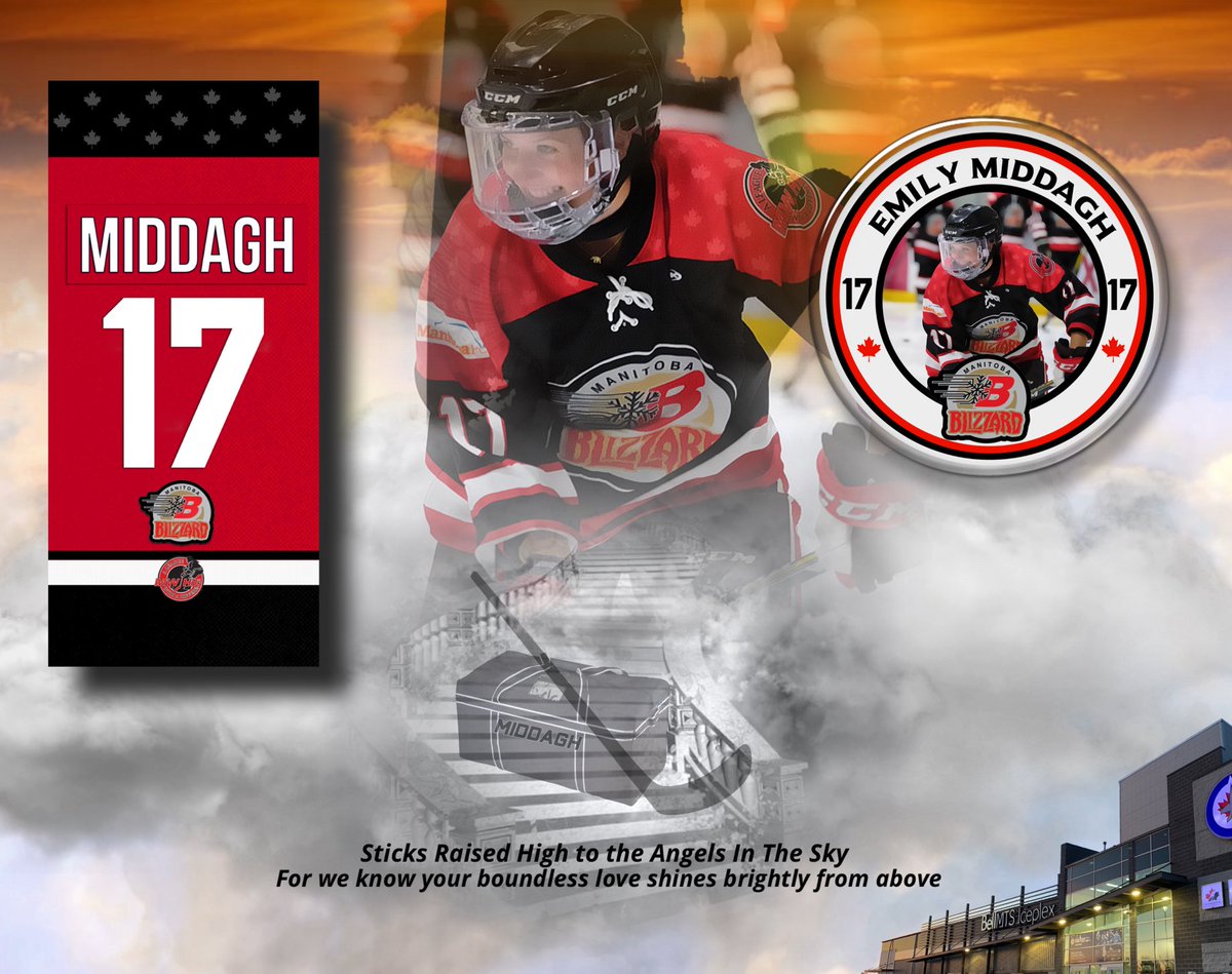 IceWaveMediaMB's tweet image. I’m at a complete loss for words here, at this moment I have no more info to give - other than the Hockey community in Manitoba is mourning the loss of yet another beautiful young player - Emily Middagh, who played for ⁦@mwjhlblizz⁩ 
Please keep her family in your thoughts