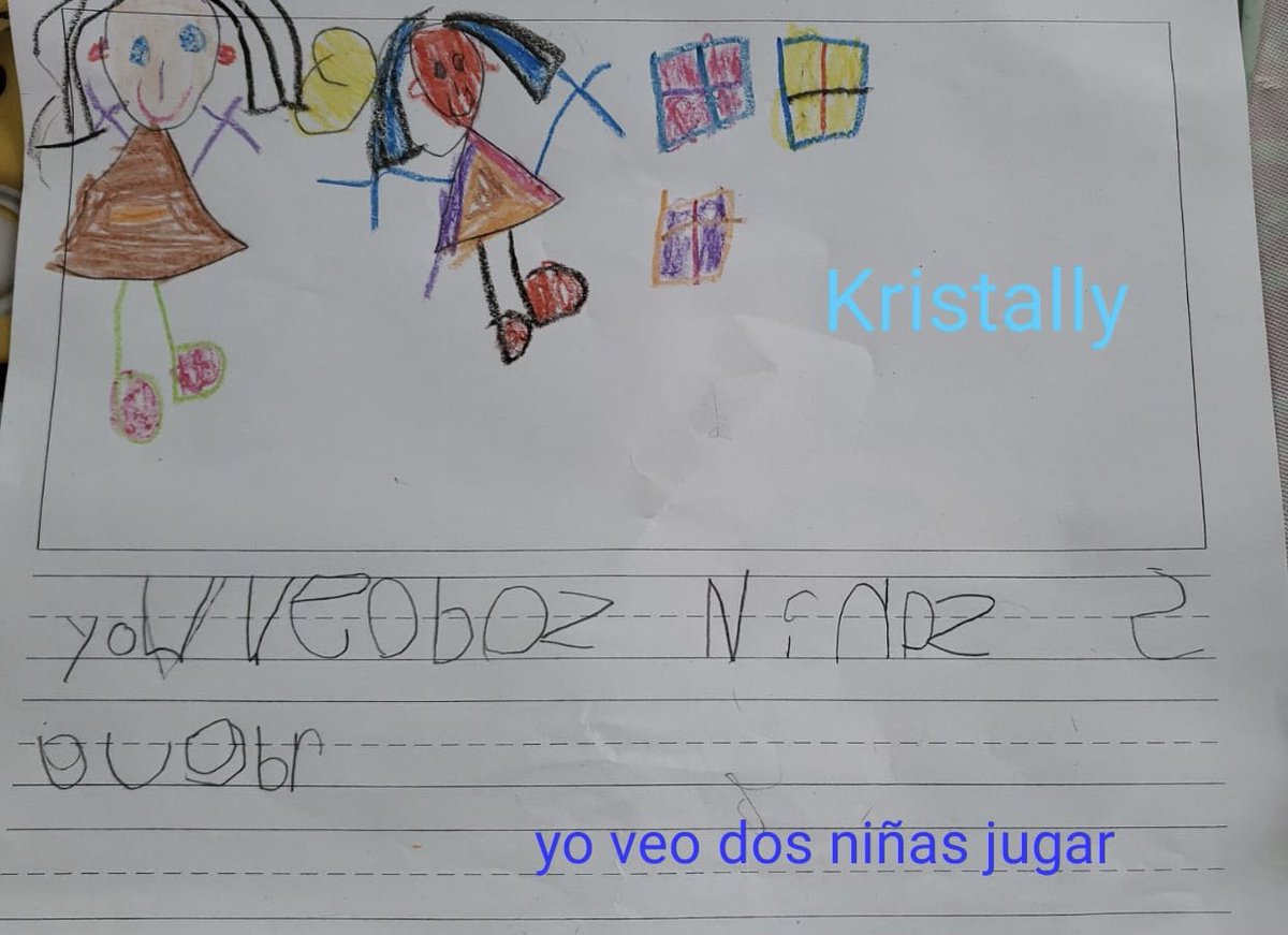 Virtual students working on their writing skills. Using sight words and shapes. <a href="/ReadandWriteBFF/">Dr. Lisa Edwards</a> #primaryliteracy #Just4Kids