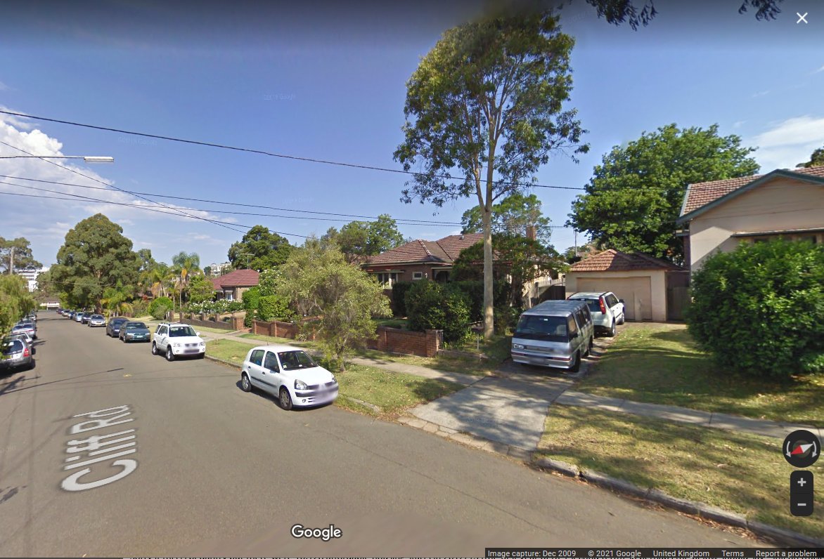 The first pic below is what that stretch of road looked like in 2007. The second is what it looked like in 2019. Here's the Streetview link  https://www.google.com/maps/@-33.7708038,151.0769709,3a,75y,117.45h,93.65t/data=!3m6!1e1!3m4!1sSvQDNFnZh4Jph6Qyjv5kzg!2e0!7i16384!8i8192