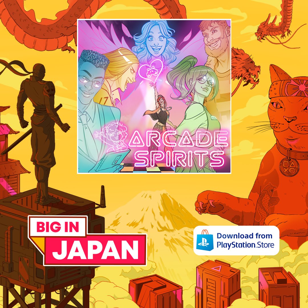 PQubeIndies's tweet photo. What are your plans for Valentines day?

PlayStation's Big-in-Japan Sale spotlight

Get romantic with 
#ArcadeSpirit - 40% Off

Find out more on the sale here
👉 https://t.co/IN2VqPKUuN https://t.co/Y6qdDsQokm