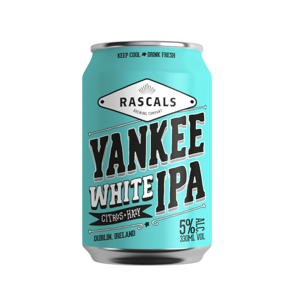 DublinBeerTaste's tweet photo. Recommended Brewery of the Day: Rascals - Yankee White IPA 330ml Can 5.0% ABV #Beer #Beeroftheweek #BeerTasting #Dublinbeertasting #CraftBeer #Rascals https://t.co/8OENXG8dIj
