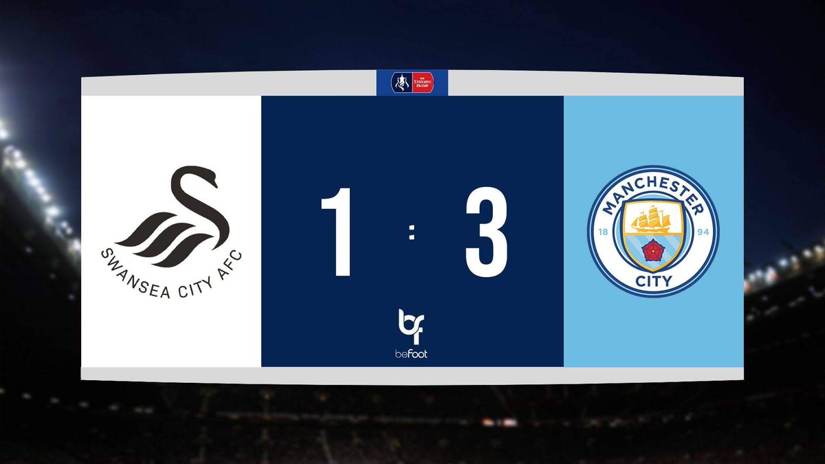 _BeFootball's tweet image. (⏱ 77&apos;) ⚽️ BUUUUT DE WHITTAKER !!!

SWANSEA ⚪  1-3  🔵 MAN CITY

🇬🇧 #FACup| #SWAMCI