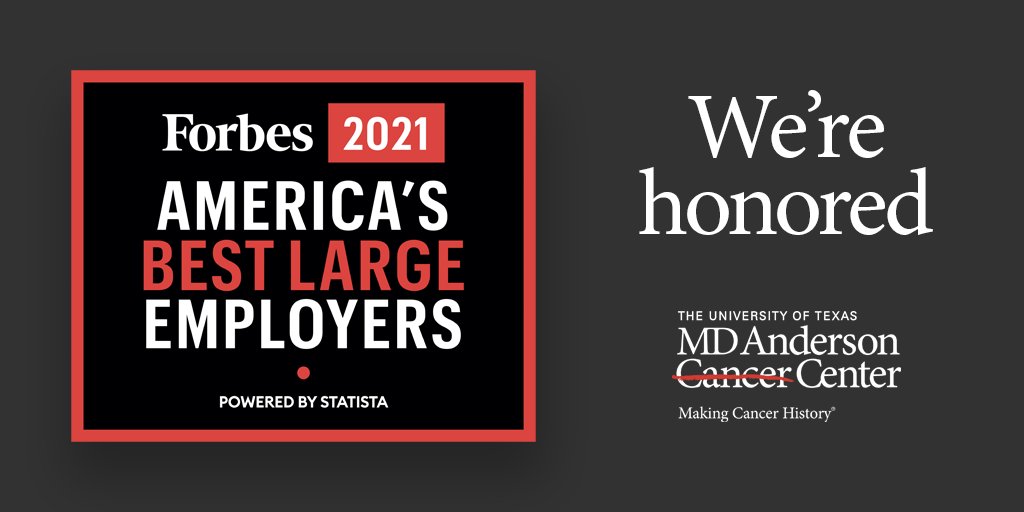 UT MD Anderson tweet media