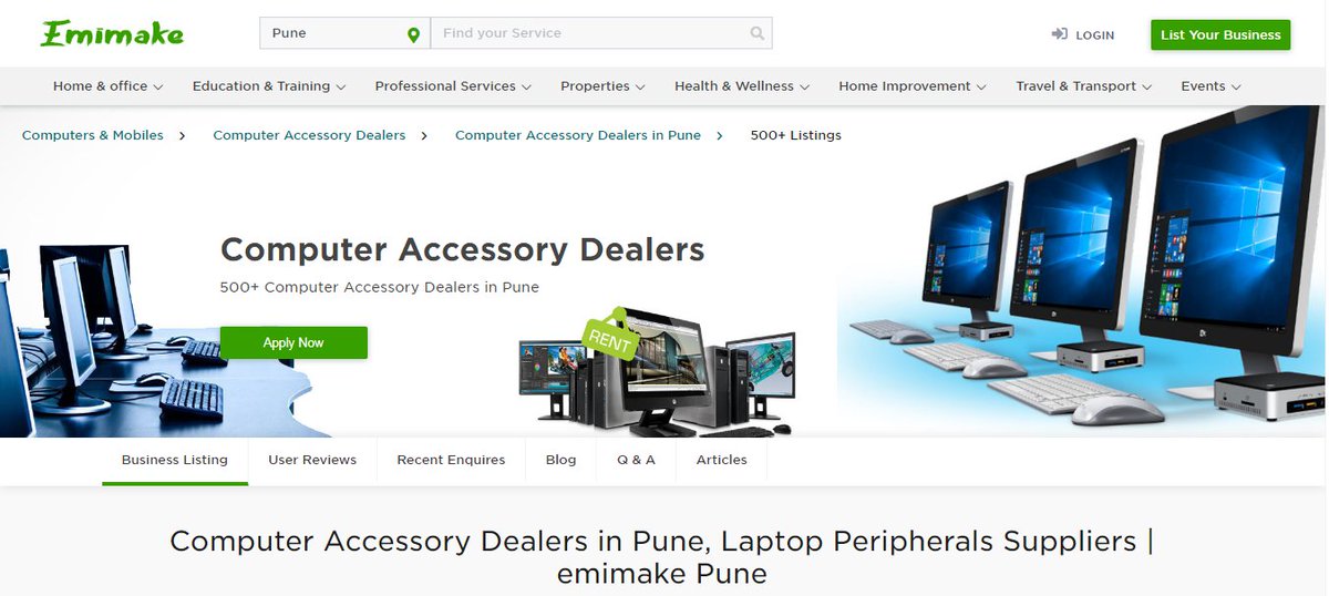 Emimake1's tweet photo. Computer Accessory Dealers in Pune, Laptop Peripherals Suppliers | emimake Pune
Computer Accessory dealers in Pune- List of computer peripherals, laptop accessories, parts in Pune and get more.

https://t.co/YquhK4jBmm

https://t.co/3uX3UpmCFH https://t.co/ZBCj0HlJHd
