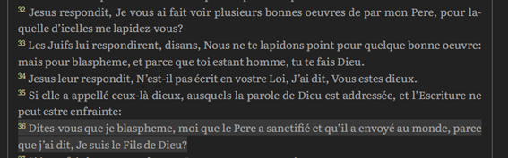 Dans le christianisme, c’est plus une évolution.Déjà, tout commence avec Jésus, son « blasphème » selon les juifs, sa mise à mort. Mais finalement, au début, bah ce n’est que le « péché contre l’Esprit », ou le déni de Dieu et de son pardon.