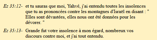 Au tout début avec les juifs et leur utilisation la plus proche de ce que l’on peut traduire par « mépris », « reproche » (נאצה (ne'atsah)), ou « rejeter avec dérision » (נָאַץ (na'ats)), ici, en parlant d'insolence...