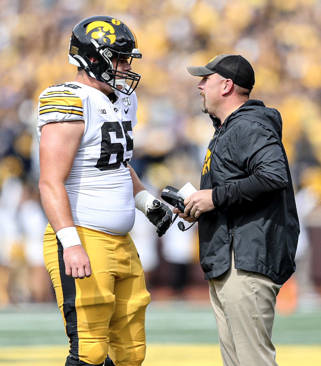 Thank you <a href="/CoachD_Foster/">Coach Derrick Foster</a> and @CoachTimIowa for your time and dedication to our program. We’re better because of you two. 

#Hawkeyes