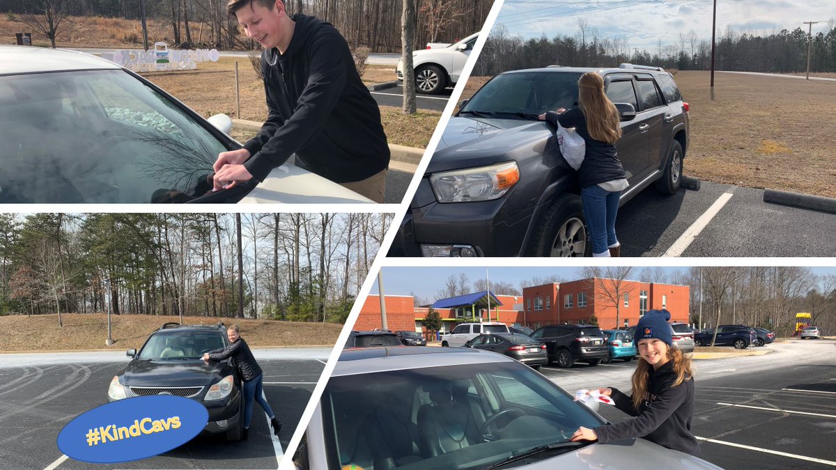 Today, some #KindCavs visited <a href="/BarstowESCCPS/">Barstow Elementary</a> to treat their teachers with Valentines. We are so proud of this random act of kindness! <a href="/chs_s_leader/">chs.studentleader</a>