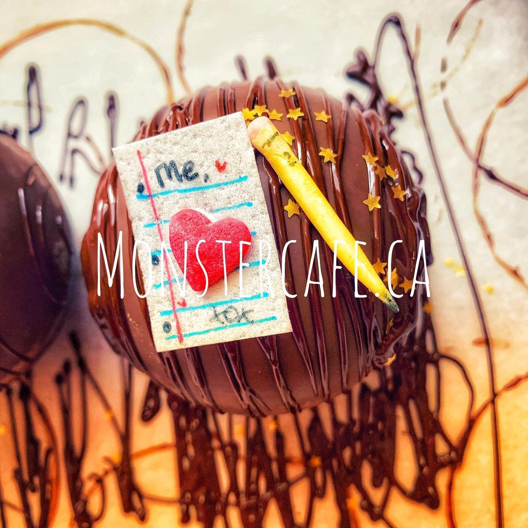 MonsterCafeON's tweet photo. Hi #ldnont! I'm taking orders for hot cocoa bombs made in my commercial-grade in-home kitchen. Current special: a Singles Awareness Day bomb, "Love Letter to Me"! They're $5 each, free to pick up, or we can deliver in the area for a minimum order of 4. DM for details or to order! https://t.co/JvpHGPZNyw