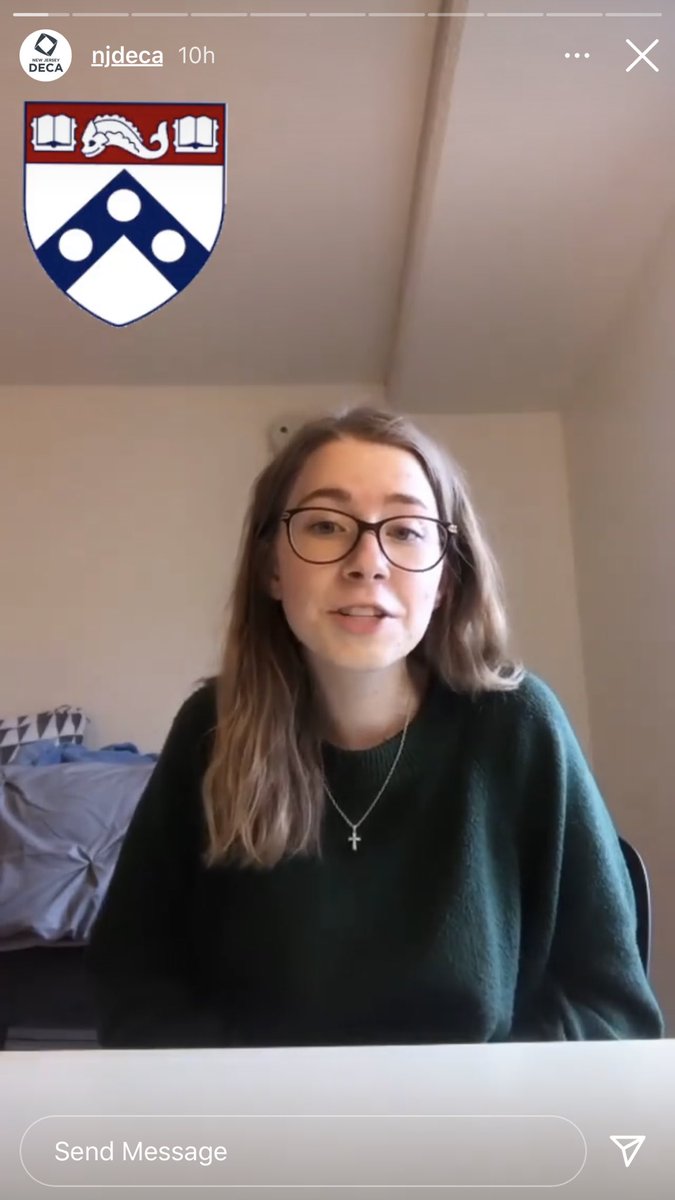 Thanks to alumni Lauren Hollis for sharing her DECA story with <a href="/NJDECA/">New Jersey DECA</a> and sharing how DECA helped pave her way to studying economics at UPenn. #DECAalumniweek
