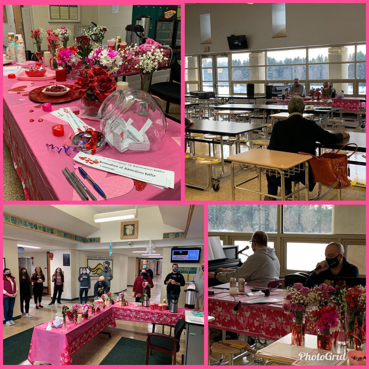 It was a day of #fun and #love ⁦@CBHolicongMS⁩. We started with coffee and kisses, we recognized colleagues that we admire, and ended with 'name that romantic tune.' Lots of smiles and laughs, and a good time was had by all. #happyvalentines #spreadlove ❤️🎵❤️