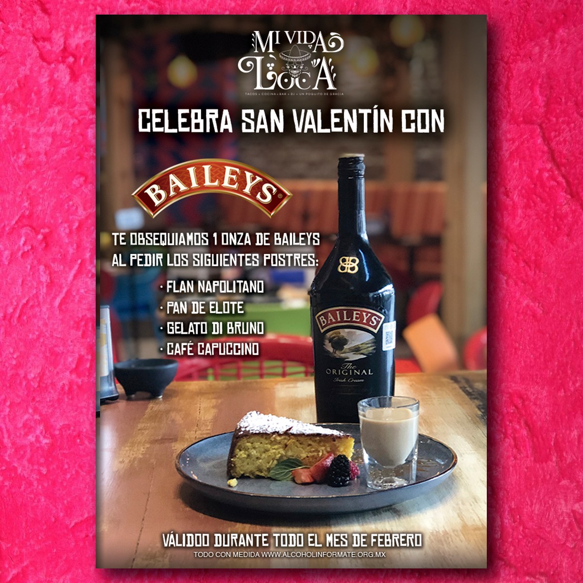 MiVidaLocaTacos's tweet photo. ¿Quién le puede decir que no a un delicioso postre?
Ordena tu favorito y disfruta con #Bayleys
#Tacos #Dj #Comida #Amigos
#Reserva #RestauranteGourmet #Comida #FoodMexican #Restaurant #Mexico #Qro #Cafe #comidamexicana #14F #Amor #love #Baileys https://t.co/ySUKFe0hgA