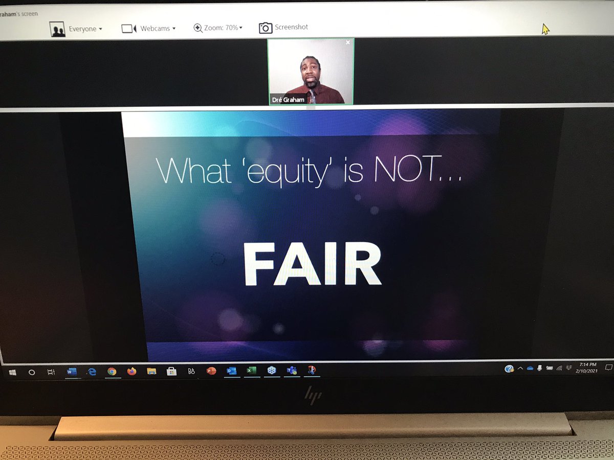 Happening NOW! Join <a href="/2020FLTOY/">Dr. Dakeyan Chá Dré Graham</a> as he discusses equity! This is a POWERFUL and NECESSARY topic to discuss! 
Click to join: bit.ly/3iC0f22