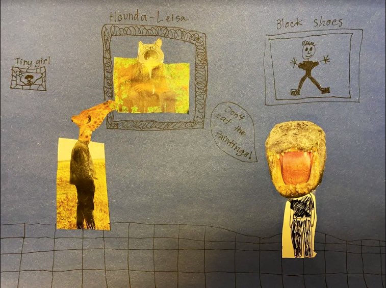 Had to share these amazing comic collages to brighten up your day! Make sure to zoom in and read the captions. 🤣 #arted <a href="/ChapmanArtists/">Chapman Art Program</a>