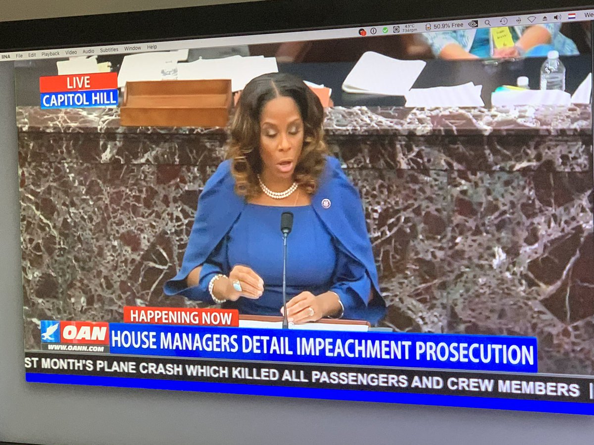 Denise_Halim's tweet photo. She’s completely delusional! 

#ImpeachmentScam #LeftistHypocrisy https://t.co/xGr2iwDjB7