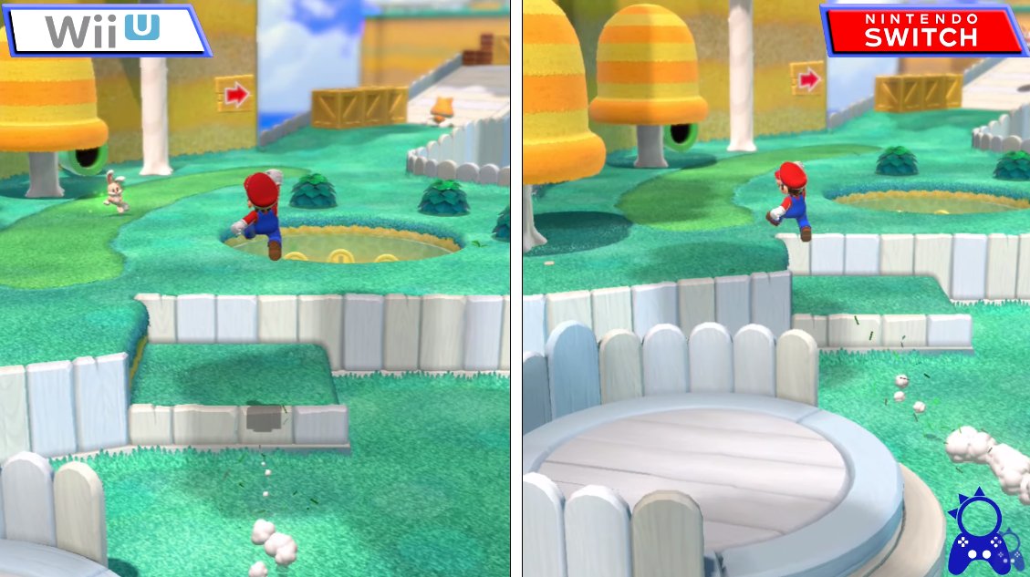 Super Mario 3D World - Switch vs. Wii U Comparison - GameSpot