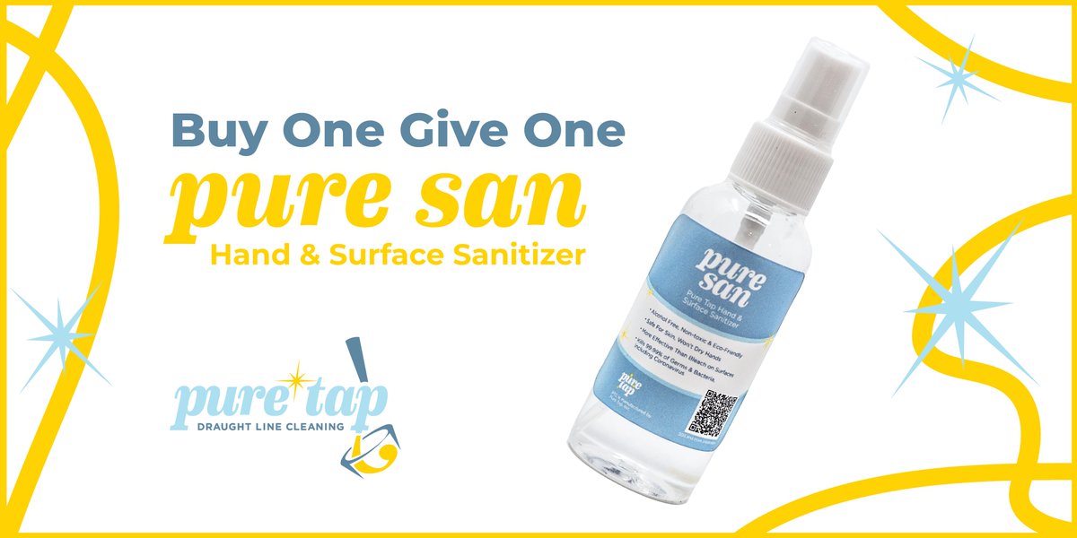 PureTapBeer's tweet image. In an effort to get Pure San sanitizer in as many hands as possible, we are excited to announce a new partnership with Twin Cities food shelves! We will be doing our first donation drop-off to @ValleyOutreach  in Stillwater, MN tomorrow 2/11/21!