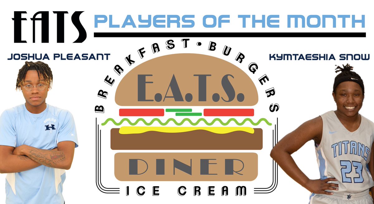 Congratulations to our January Students of the Month.  Josh Pleasant and Kymtaeshia Snow had great months and have been exemplary for students in the classroom!  Congrats! #Titans