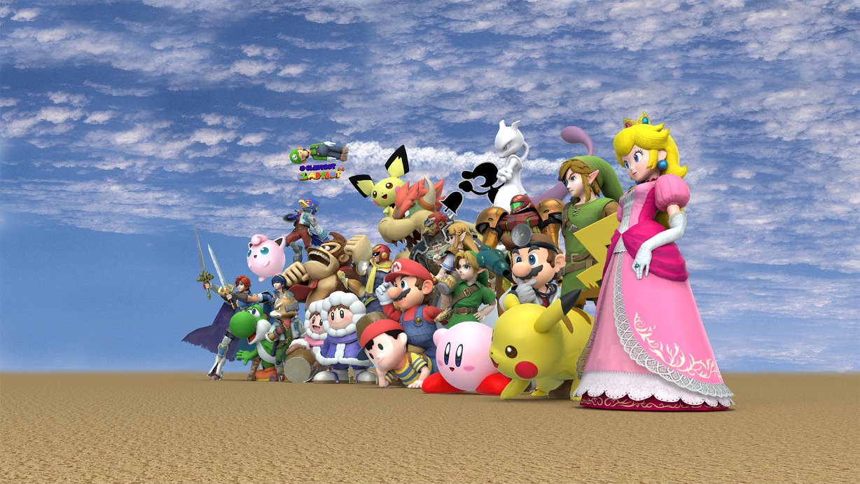 Super Smash Bros Melee Poster vlr.eng.br