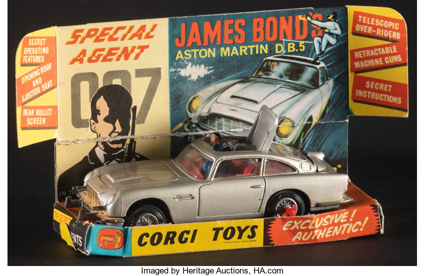 Number 2The James Bond Aston martin DB5