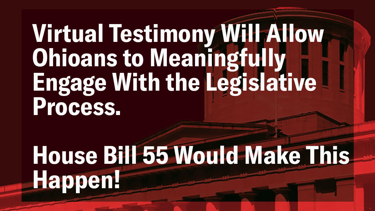 ohioorgcampaign's tweet image. Democracy is strongest when we can have dialogue with elected officials about the policies they create. 

From policy experts to frontline workers, all of us need to be heard.

Take action to #KeepDemocracyOpen at allontheline.org/OHTestimony

#HB55 #OHleg