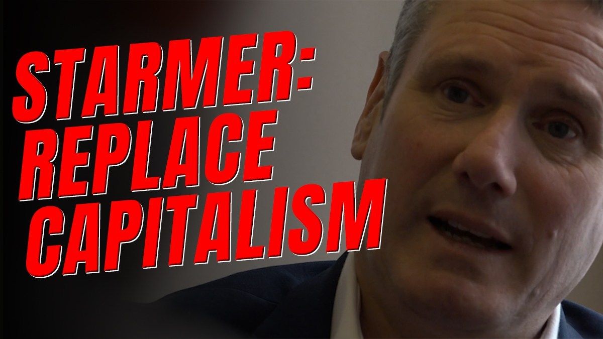 GuidoFawkes's tweet photo. EXCLUSIVE: WATCH: Starmer Said He Wanted to Replace Capitalism https://t.co/o6qox0T9bg https://t.co/Ga55CDXpZM
