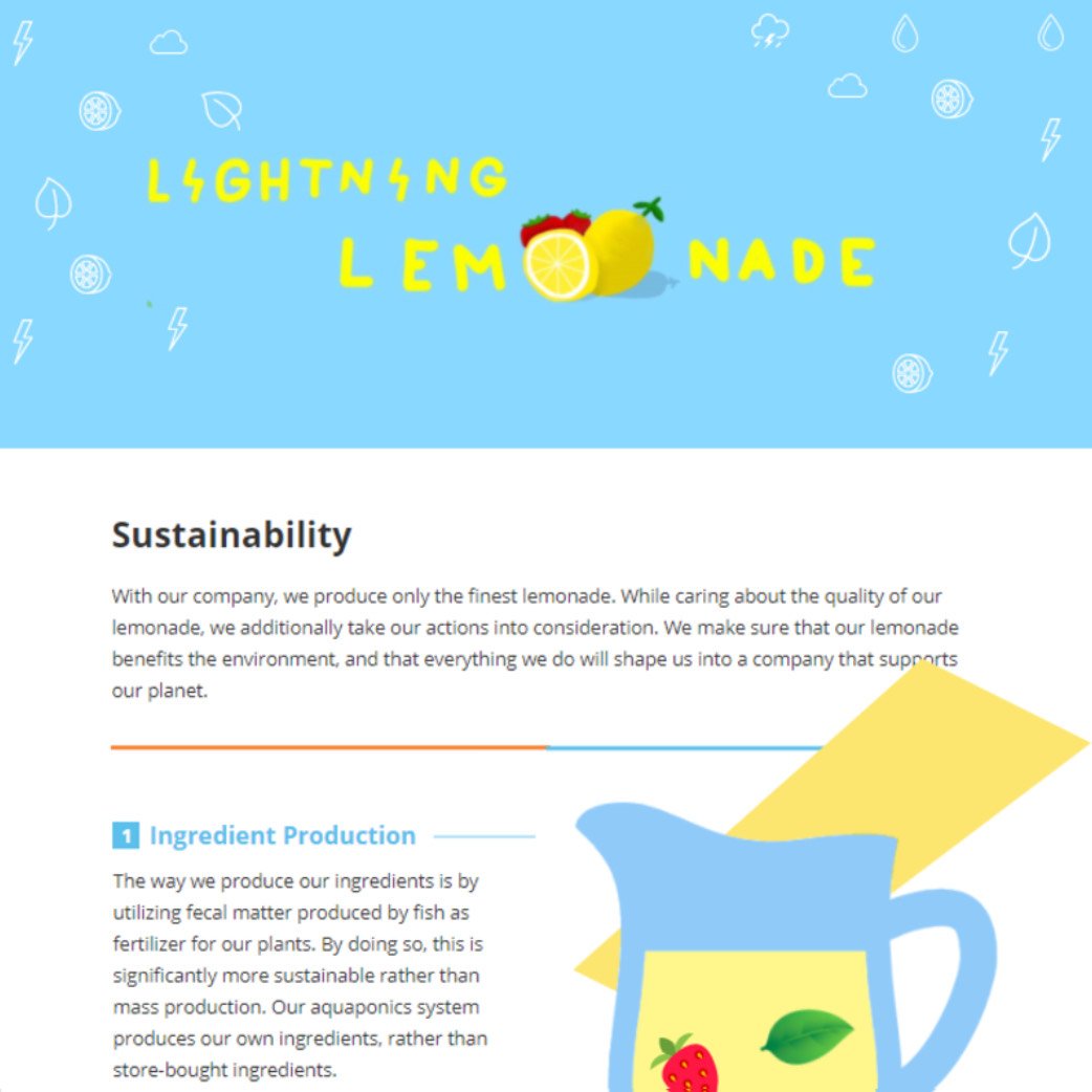 AquaponicsBizUM's tweet photo. (2) Thoughtfully made, our lemonade is a mix of honey-lemon-basil-strawberry. You can taste all the natural flavors in one sip. It is the perfect combination of light tastes and thunderous flavors that’ll immediately find home within your stomach. #lightninglemonade #section4 https://t.co/lrOwivlNX1