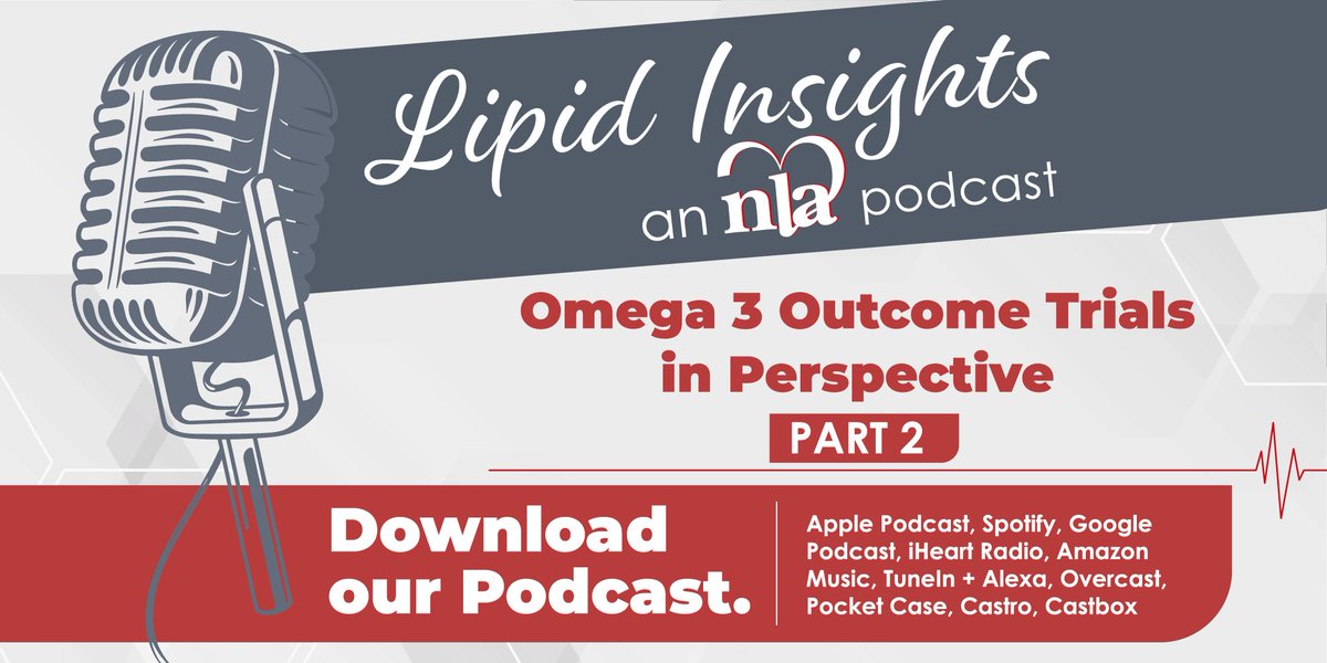 nationallipid's tweet photo. AVAILABLE NOW❗ Did Part 1 of the latest episode of Lipid Insights leave you wanting more? In Part 2 @DLBHATTMD and  
@CBallantyneMD discuss the controversies surrounding the REDUCE-IT Trial.🔊 Listen to Part 2 now at https://t.co/TtLsowkNr0 or on your favorite podcast platform. https://t.co/Y2vZ5E2YQ4