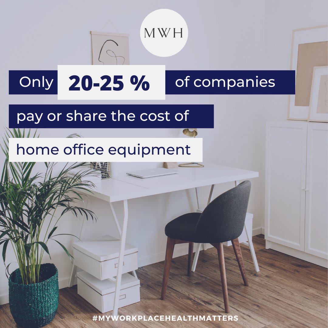 Has your workplace considered supporting workers with the costs associated with working from home? Why or why not? 

#workfromhome