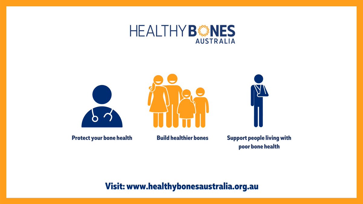 We aim to protect your bone health, build healthier bones and support people living with poor bone health. Visit our new website for info on how you can protect your bone health and encourage your family to do the same today! healthybonesaustralia.org.au