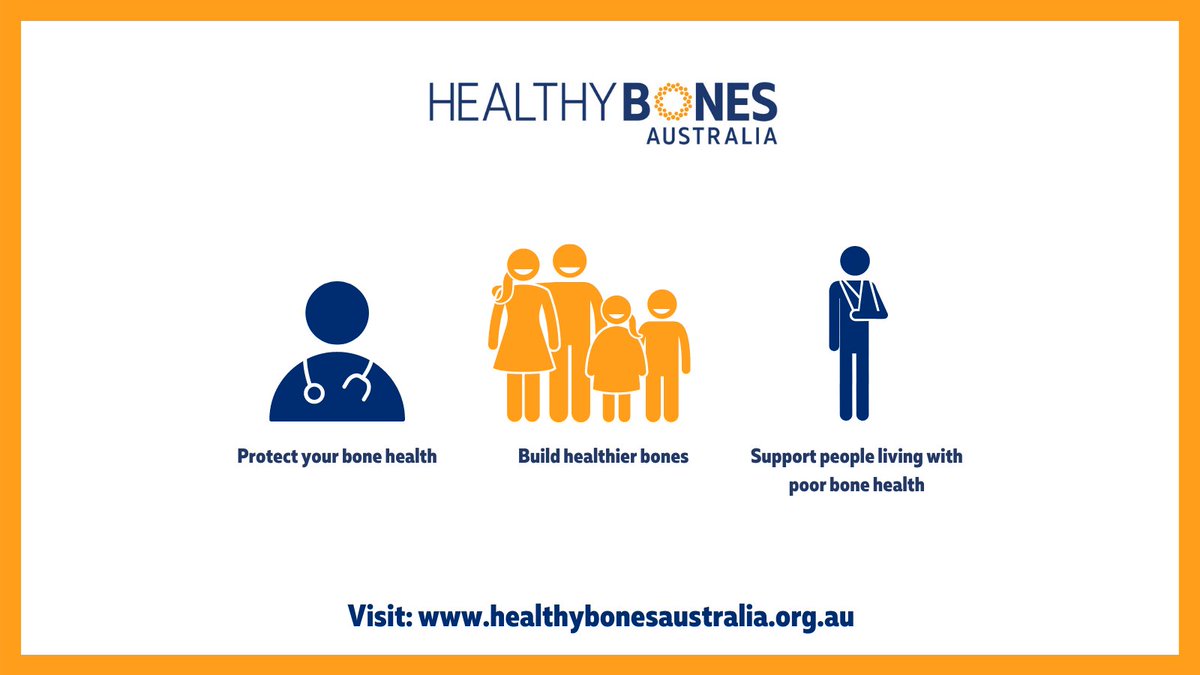 We aim to protect your bone health, build healthier bones and support people living with poor bone health.

Visit our  new website for info on how you can protect your bone health and encourage your family to do the same today! 

healthybonesaustralia.org.au