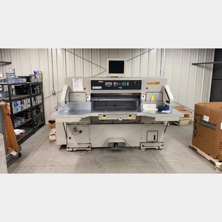 JASGraphicsInc's tweet image. 45&quot; #PaperCutter and 4-pocket #saddlestitcher now being #auctioned on #Ebay Don&apos;t miss your chance! #buyjas #usedprintingequipment conta.cc/2OlvByV