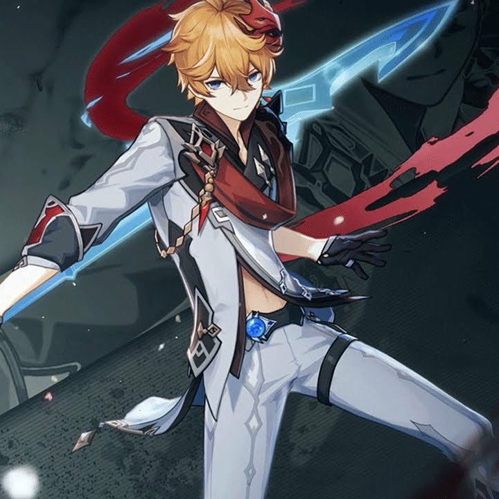 Tartaglia-the horrible man which Lumine has taste in-probably says slurs behind ur back, he kinda feels guilty all the time for it-will bully guys he things are hot and then get mad when they don't like him back