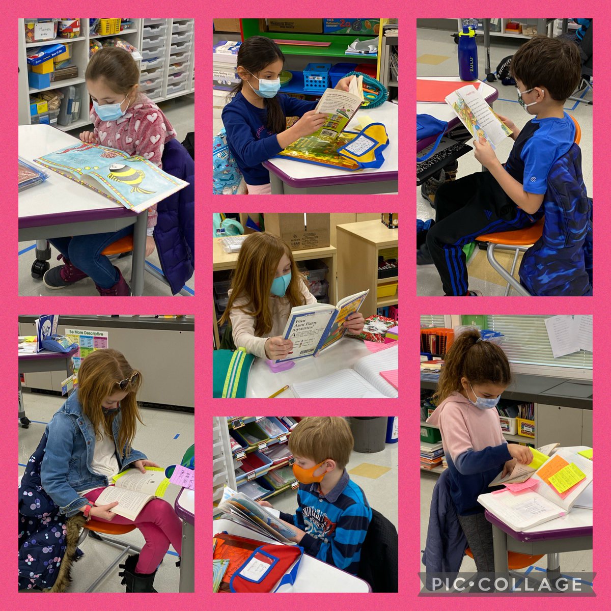 2M readers are building their reading stamina. #sheridanshines #findingjoy67 #LakeForestSD67
