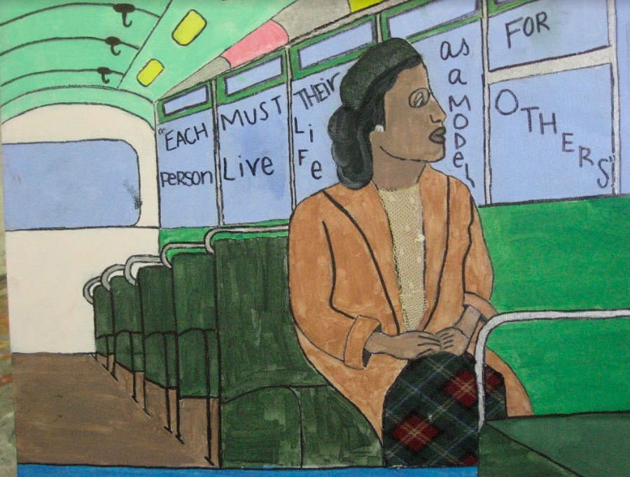 TheWesleySchool's tweet photo. To continue our celebration of Black History Month, Wesley students created some artwork honoring important black historical figures. Can you guess who they are? Leave your guesses for this Wesley Wednesday Read in the comments! #blackhistorymonth #thewesleyschool https://t.co/Vtti8FedQa