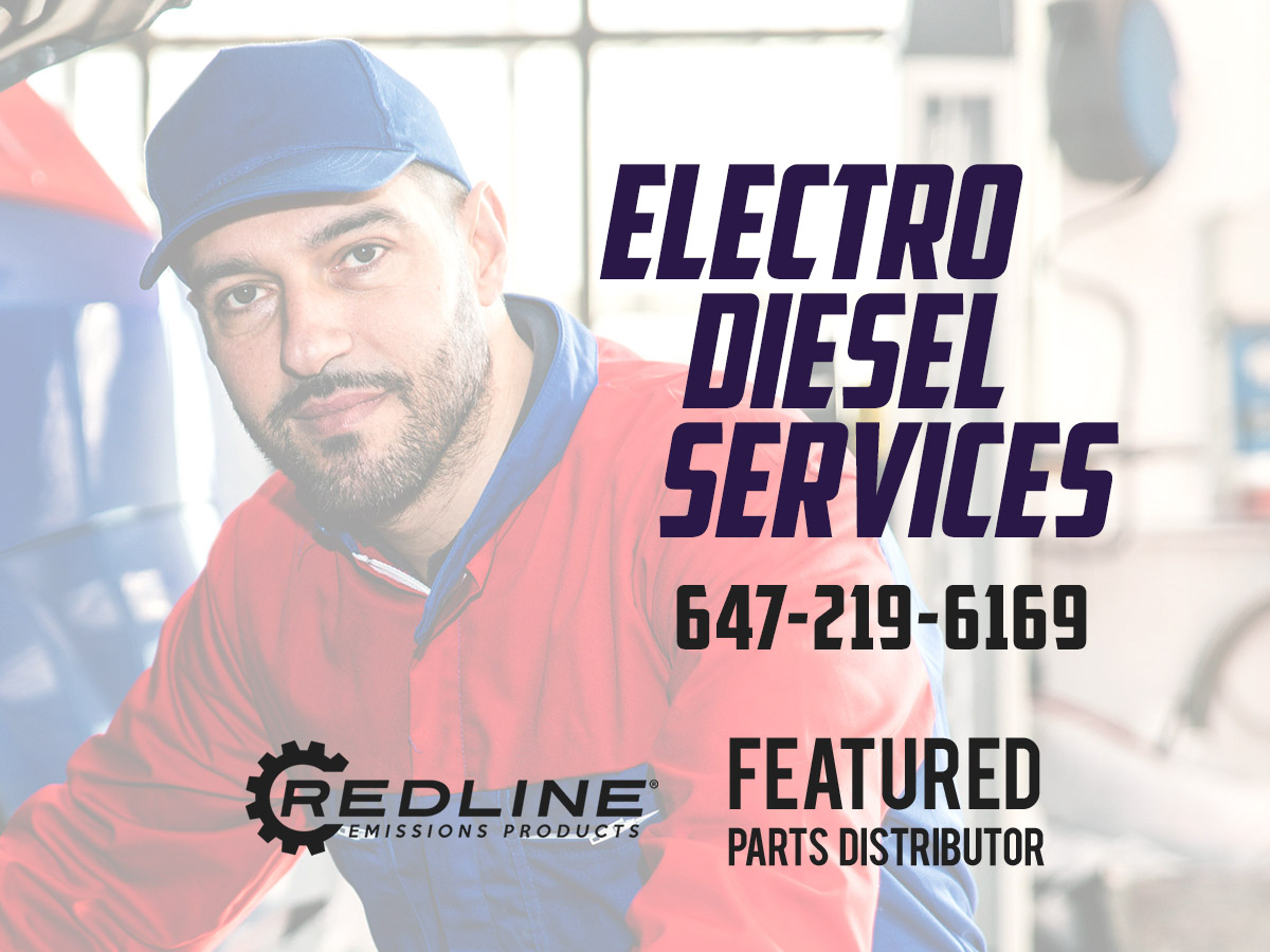 repdpf's tweet image. This week we're highlighting, Electro Diesel Services, one of our REP authorized parts distributors in Canada. They serve the diesel repair &amp;amp; emissions needs for HD diesel vehicles in the Brampton, ON area.
Give them a call at 647-219-6169

#DPF #RedlineEmissionsProducts
