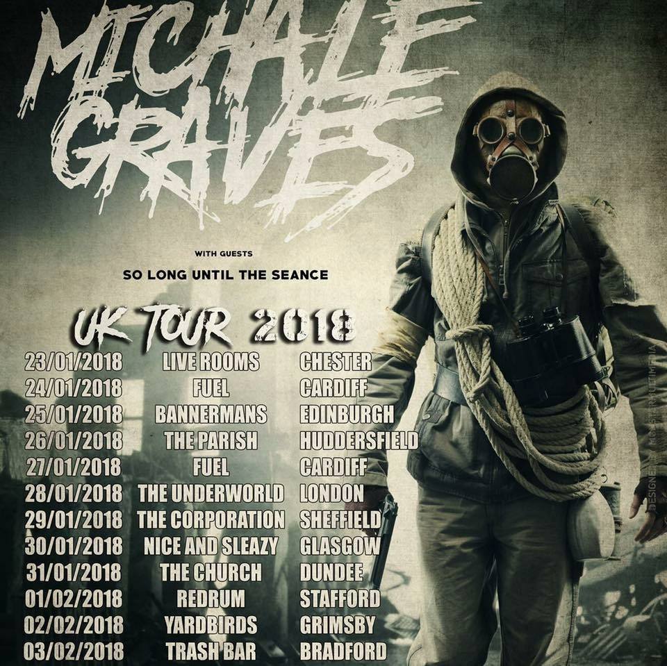 Back in 2018 Vampire Death supported former Misfits frontman Michael Graves at Trash Bar in Bradford (UK)

Great gig supporting a Misfit Legend! \m/ \m/

#vampiredeath #doom #punk #rock #metal #michaelgraves #exmisfit #trashbar #bradfordmusic