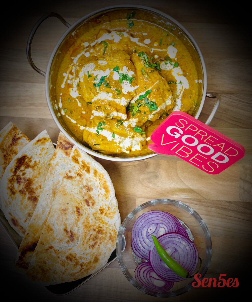 Sen5_es's tweet image. Butter Chicken with Onion Paratha #followsen5es #butterchicken #easyrecipes #quickrecipes #superdelicious @INdeliciousfood @TemptingFoodNow @chiribaHQ @PointVillage @paleobyleo @PlateInvader @lacuisine2laura @junedarville @FoodieeF @justthefoodporn @FoodPornPhotos @Food4lovers