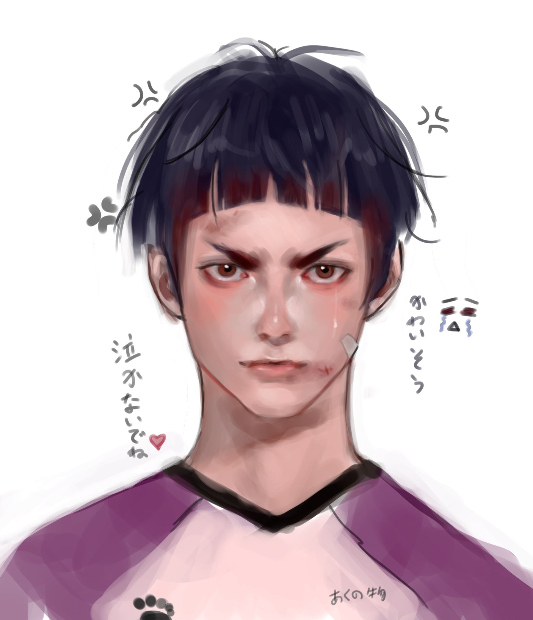 Aku Jumbi 悪準備 五色工 Goshikitsutomu Tsutomugoshiki Haikyuufanart Haikyuu Hq Anime Digitalart Digitalpainting T Co Youabtfeif Twitter