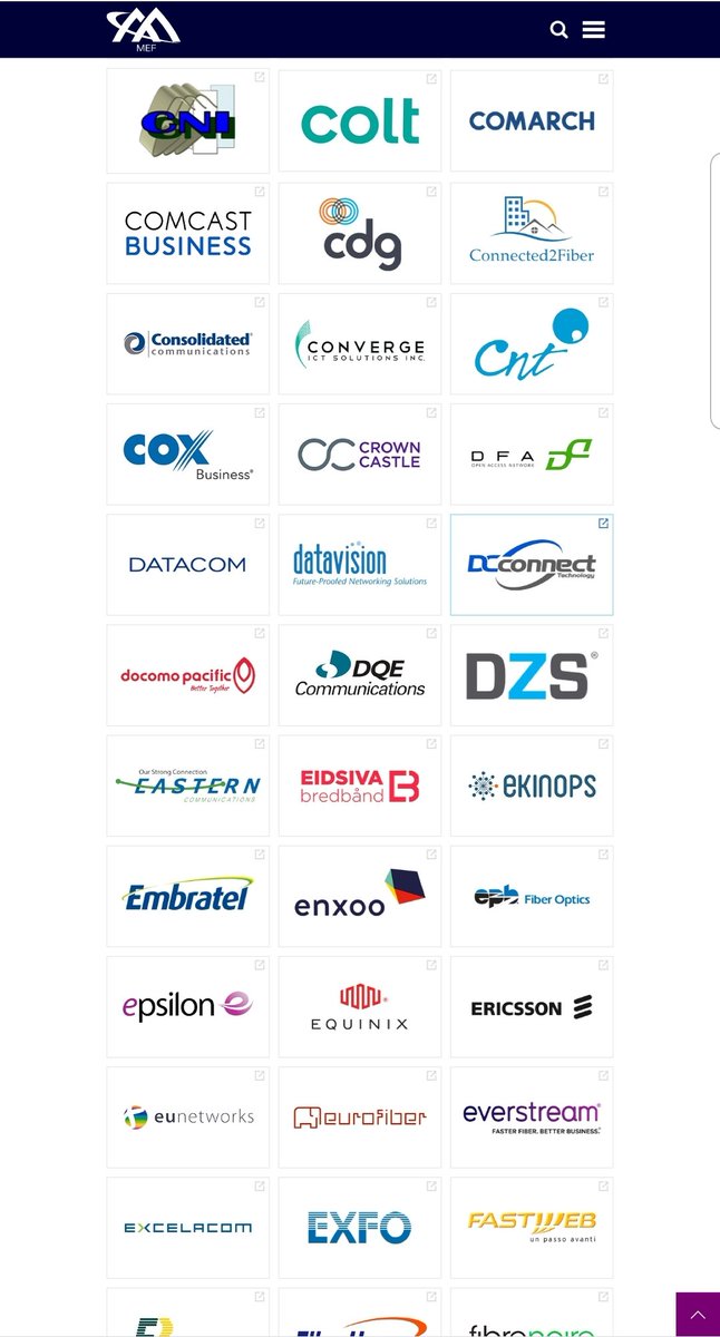 4) Most importantly  $qlc has been recognized as the new standard for MEF, the world's largest  #telecom consortium, which is based in California.Mef members include:At&t China Telecom Vodafone Telefonica Orange PccwDeutsche Telekom And more for a total of 120+ companies