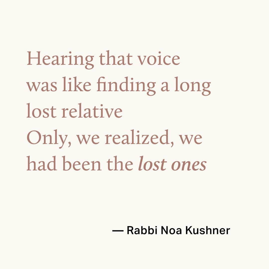 Unmistakable, Irreducible, Recognizable, Treasured. Read and listen to the full drash:
thekitchensf.org/read-listen-po…
<a href="/noakushner/">noa kushner</a>