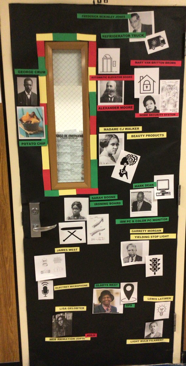 Celebrating STEM Innovators. #proud2bljh #risdgreatness #BlackHistoryMonth