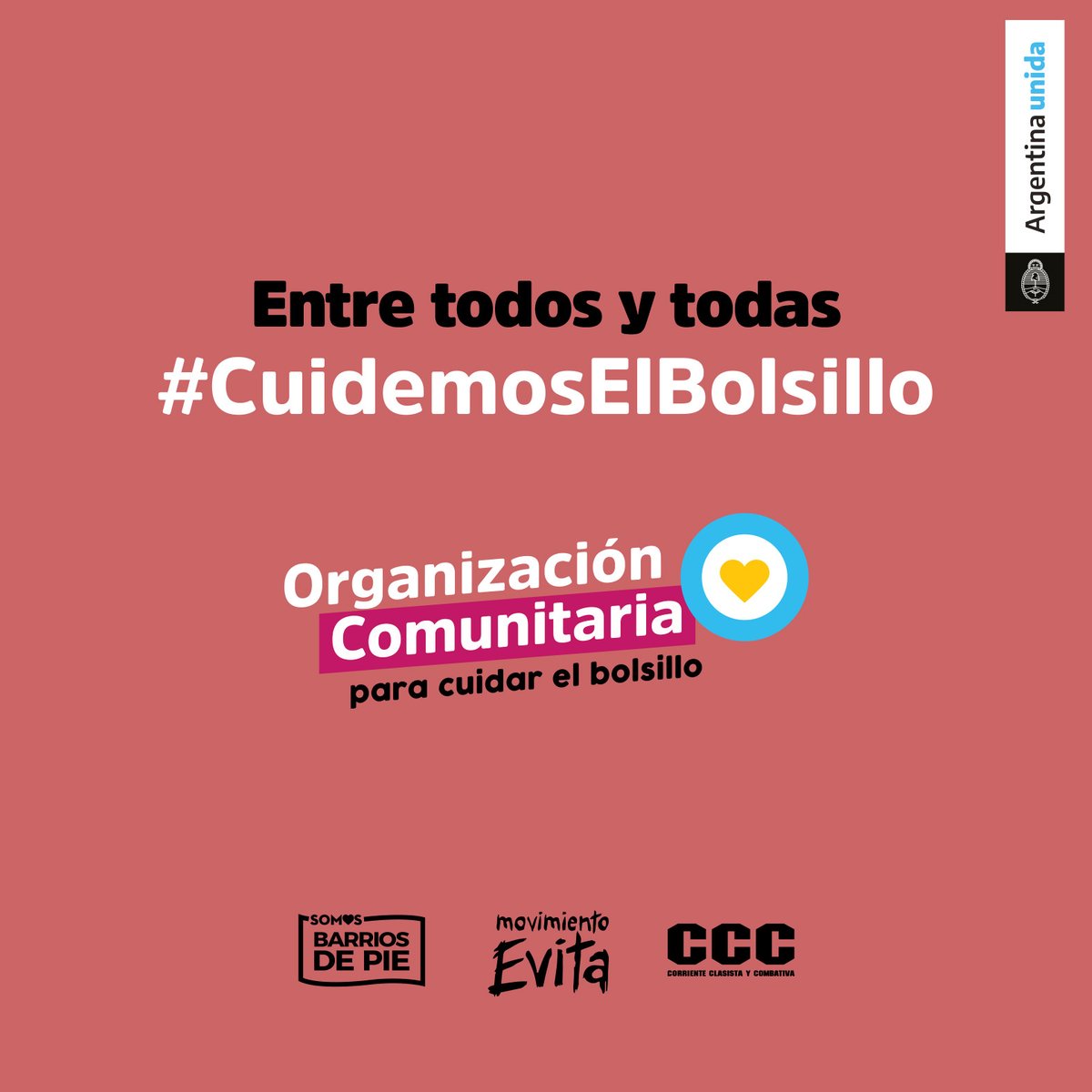 Por eso, 40.000 Voluntarias y Voluntarios estarán este fin de semana en 1000 supermercados de todo el país, informando a consumidores y consumidoras sobre las herramientas que tenemos para denunciar a los especuladores.

#CuidemosElBolsillo #SolidaridadEnAcción
