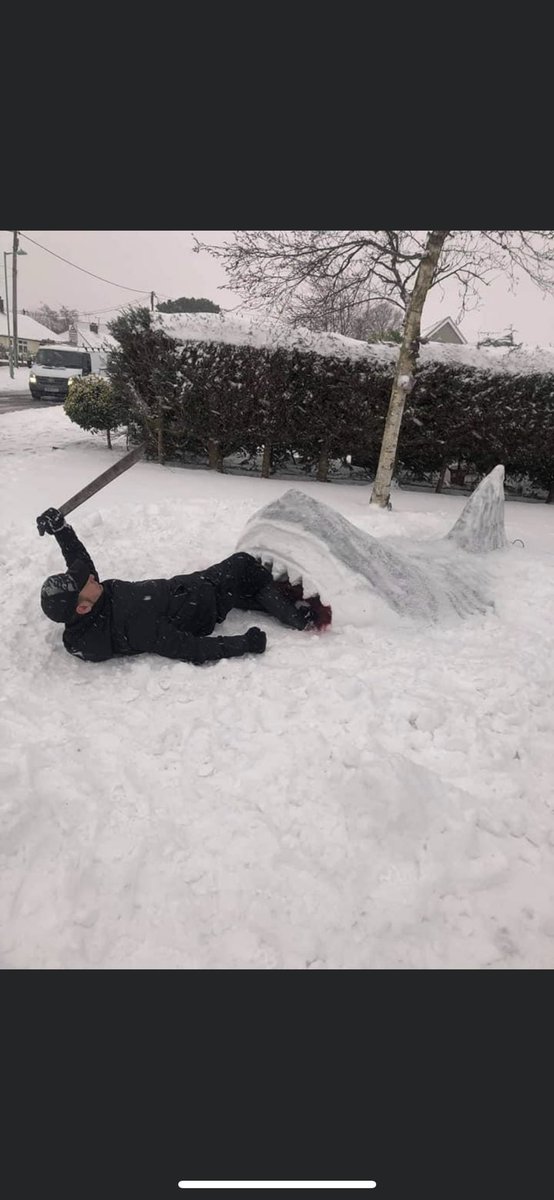 Pete__Simmons's tweet photo. @thedailyjaws just seen this posted from a guy local to me! Great snow sculptures 👌🏻👍 https://t.co/pBpUpznQiJ
