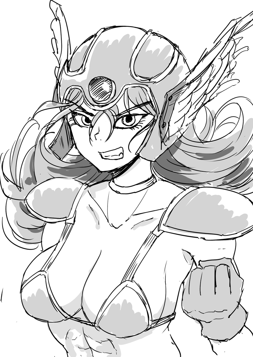 3つったら女戦士だよな
新山たかし先生の描く女戦士が好きじゃった 