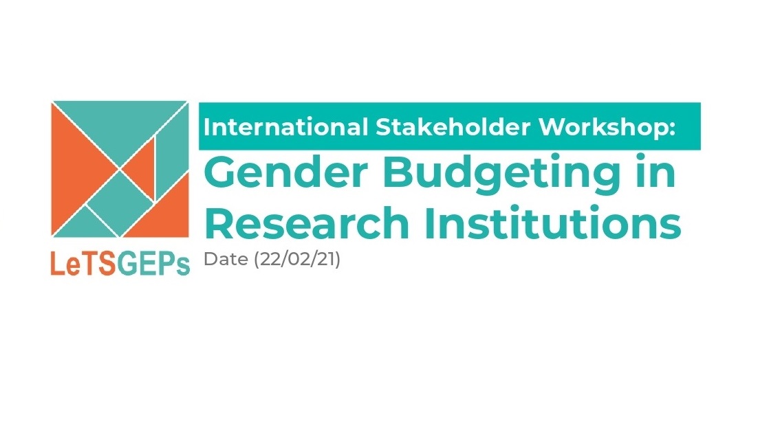 letsgeps's tweet image. And here we are. You are all invited to the first LeTSGEPs International Stakeholder Workshop on "Gender Budgeting in Research Institutions" at @MISANUBeograd, February, 22 h. 11,00-13.00. We are waiting for you!
Programme and details here: 
letsgeps.eu/2021/02/misanu…
