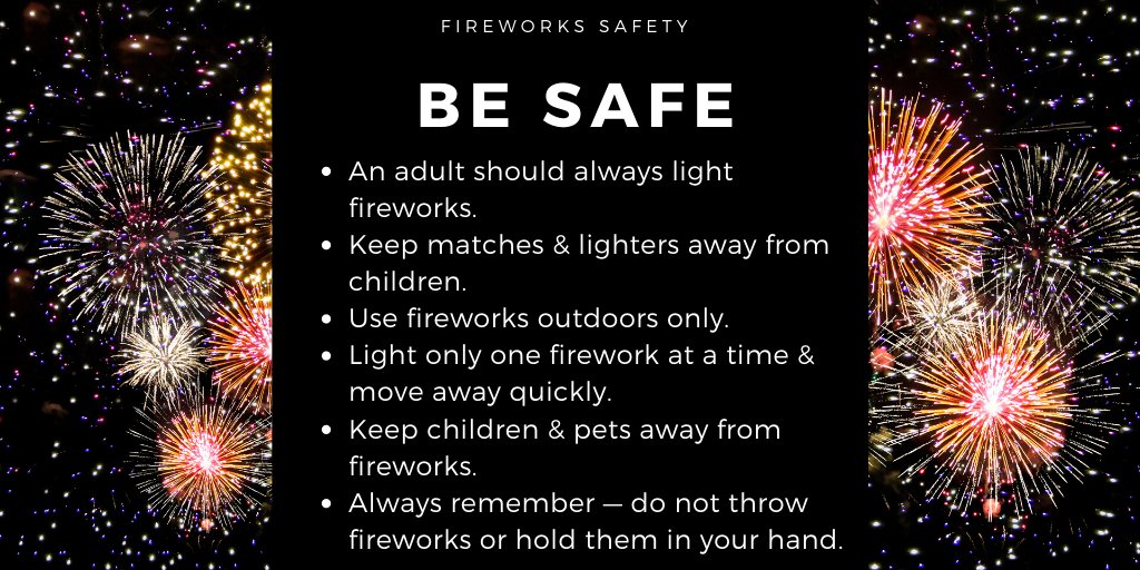 PyroCityMaine's tweet photo. Fireworks Safety - Be Safe https://t.co/2x5MNwBeVj
