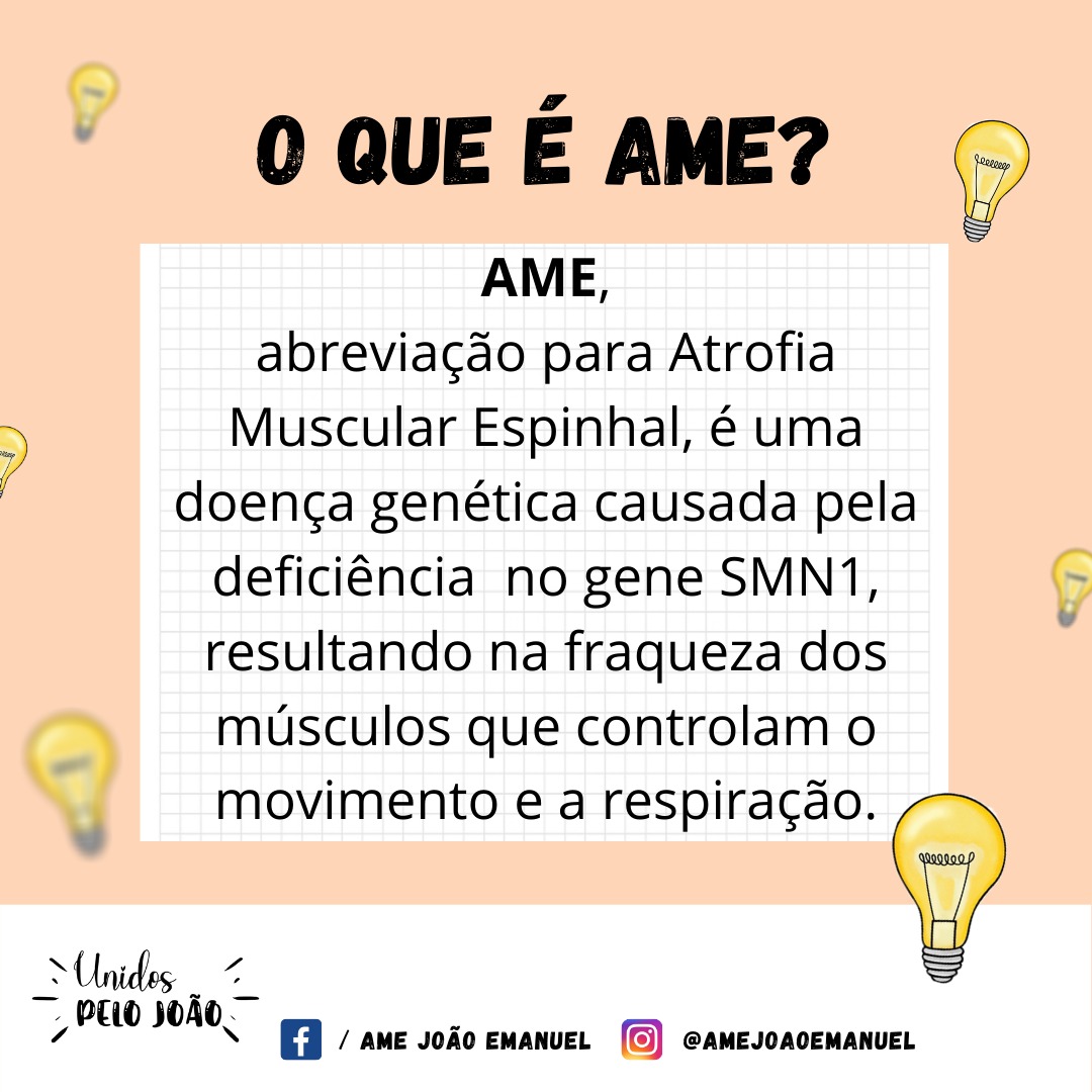 amejoaoemanuel's tweet photo. Queridos, titios e titias, apartir de hoje lançamos a série "JOÃO ENSINA"
Traremos informações importantes sobre a AME, para que vocês saibam um pouco mais sobre ela.
*Elaborado por INAME
#ametipo1 #unidospelojoaoemanuel #zolgensma #zolgensma #anvisa #cemed #iname https://t.co/aCMOu1H3WB